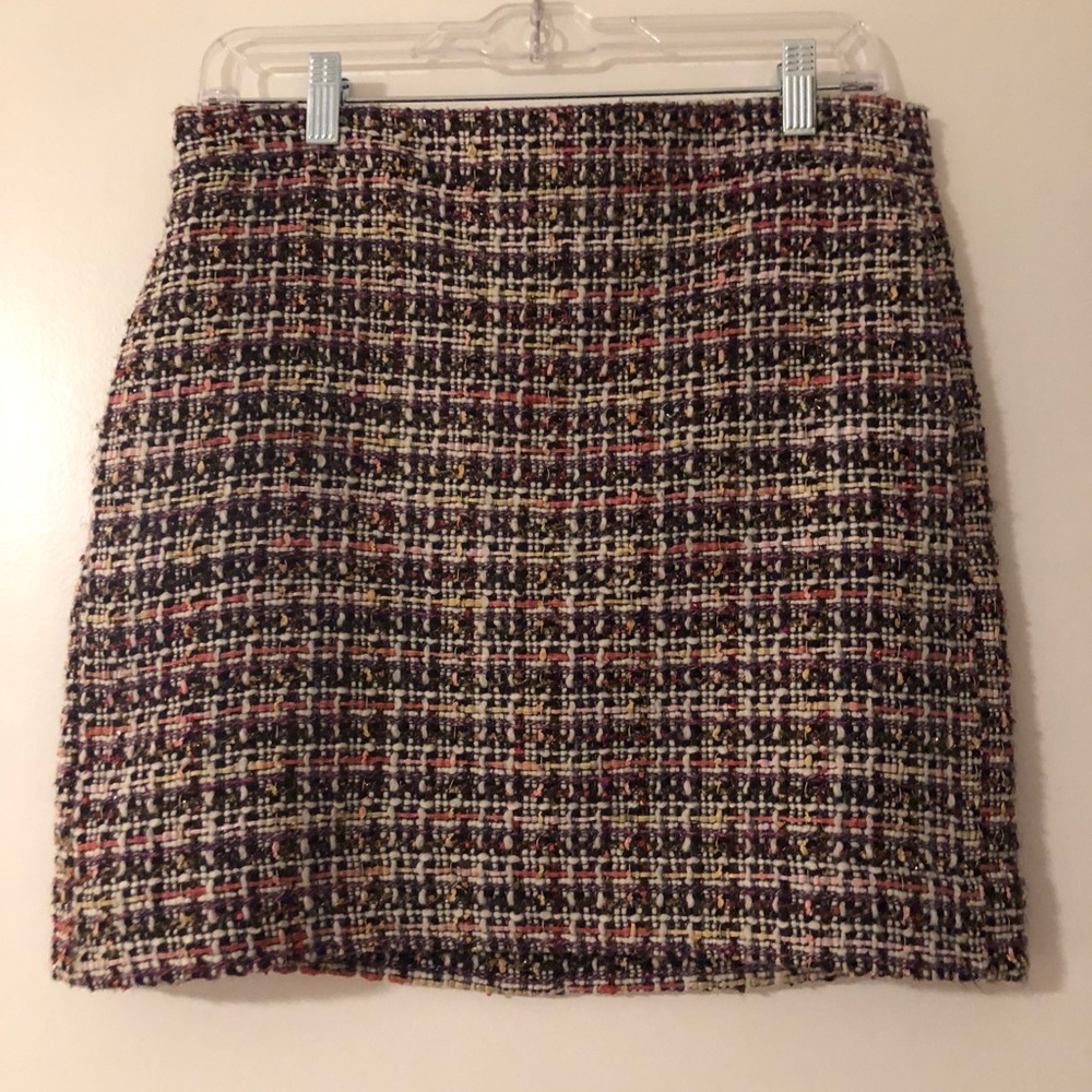 Jcrew tweed skirt